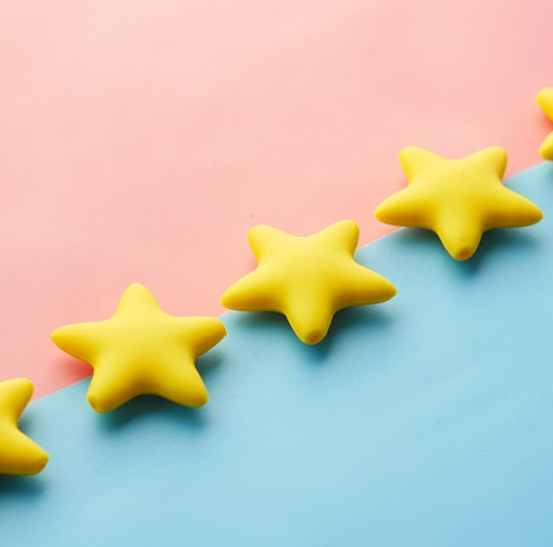 5-star reviews