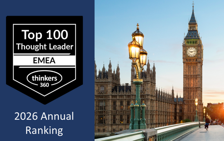 Thinkers360 Top thought leaders 2026 (EMEA)
