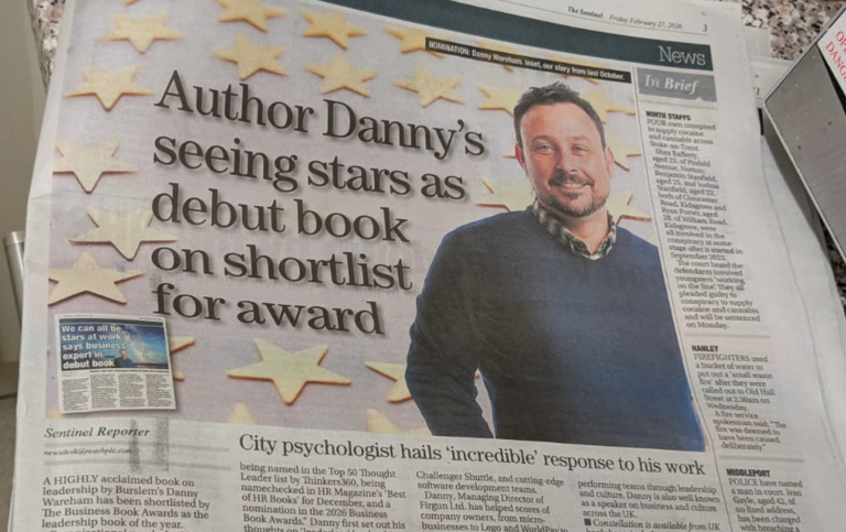 Constellation appears as a news stroy in the Sentinel Newspaper