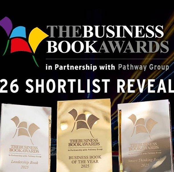 Business Book Awards shortlist for leadership book of the year