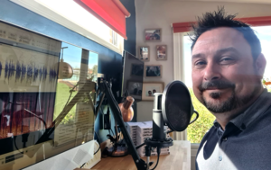 The audiobook recording for Constellation