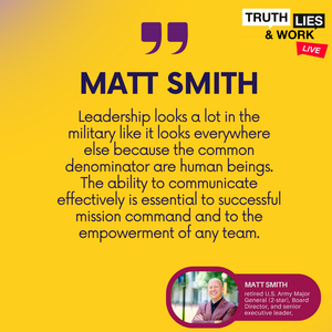 Leadership is similar in the military and civilian contexts, because they both rely on people
