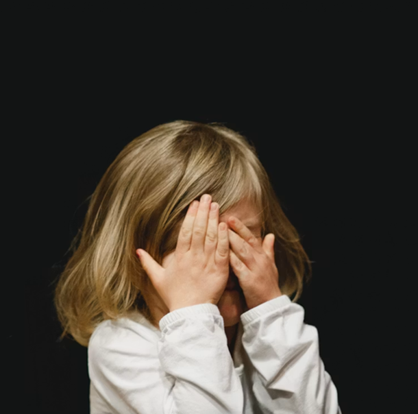 Scared child