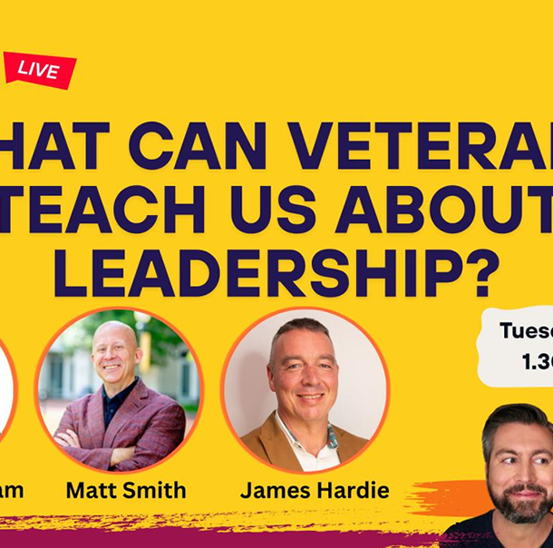 What can veterans teach us about leadership?